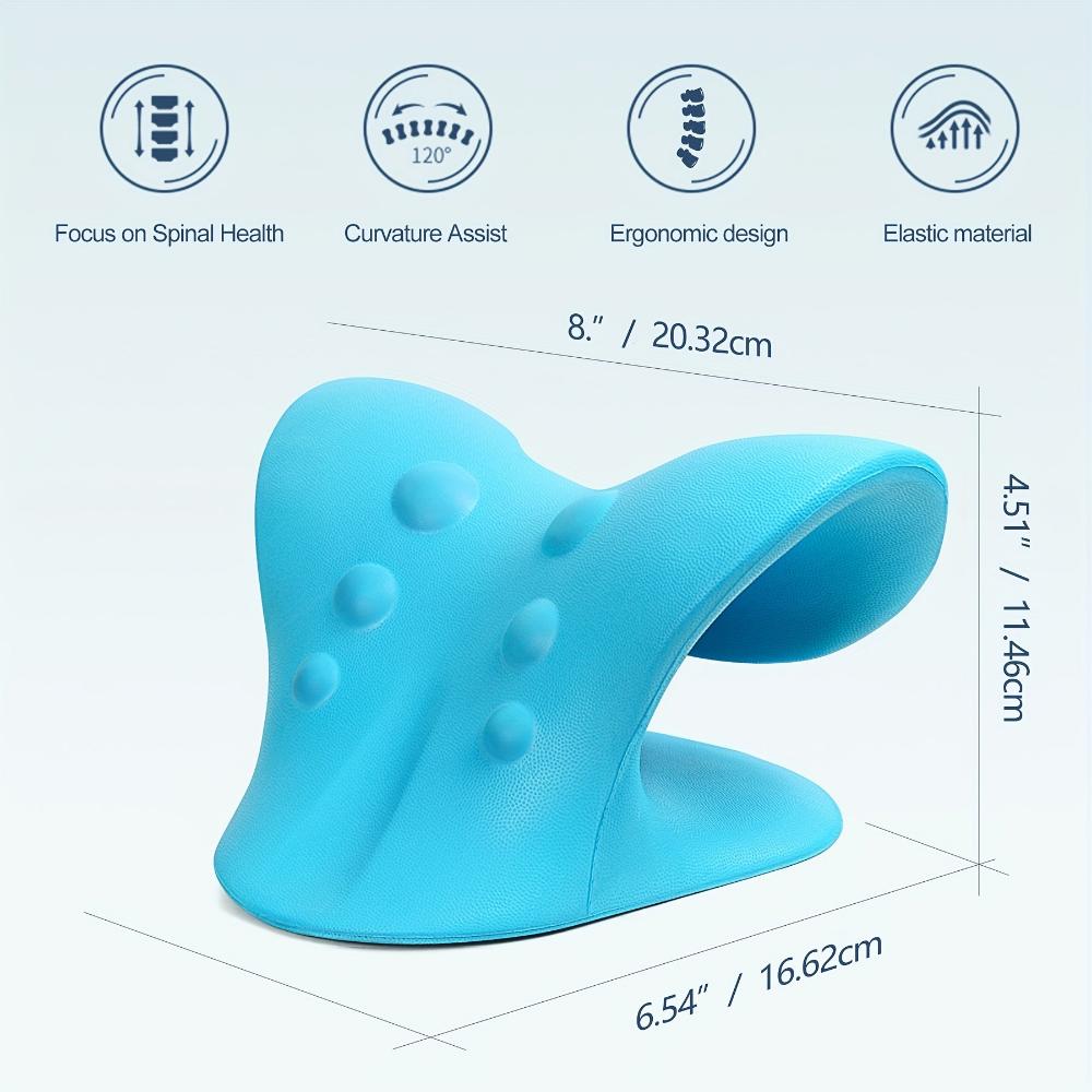 Everyday.Discount buy neck shoulders relaxing stretching cervical traction workout neck stretching chiropractic cloud pillow relieve pain stretching pillows muscle shoulder nerve stiffness cervical decompress  tension headache neck traction backpain instagram tiktok youtube videos physical therapy onlineshopping healthcare relaxer selfcare pain relieves 