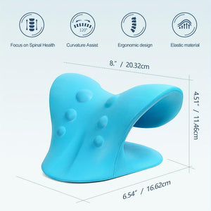 Everyday.Discount buy neck shoulders relaxing stretching cervical traction workout neck stretching chiropractic cloud pillow relieve pain stretching pillows muscle shoulder nerve stiffness cervical decompress  tension headache neck traction backpain instagram tiktok youtube videos physical therapy onlineshopping healthcare relaxer selfcare pain relieves 