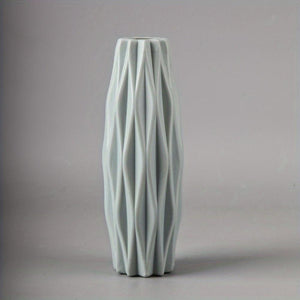 Everyday.Discount buy nordic flower vases imitation ceramic flowerpot versatile timeless tabletop scandinavian interior decoration rim vase instagram tiktok youtube videos deco flowervase function rim dried flowervase bud cylinder nordic style onlineshopping plants   european table magic funny lifehacks cute decoration cylinder vase gradient flowervase 
