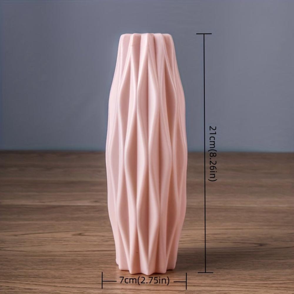 Everyday.Discount buy nordic flower vases imitation ceramic flowerpot versatile timeless tabletop scandinavian interior decoration rim vase instagram tiktok youtube videos deco flowervase function rim dried flowervase bud cylinder nordic style onlineshopping plants   european table magic funny lifehacks cute decoration cylinder vase gradient flowervase 
