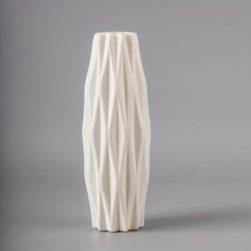 Everyday.Discount buy nordic flower vases imitation ceramic flowerpot versatile timeless tabletop scandinavian interior decoration rim vase instagram tiktok youtube videos deco flowervase function rim dried flowervase bud cylinder nordic style onlineshopping plants   european table magic funny lifehacks cute decoration cylinder vase gradient flowervase 