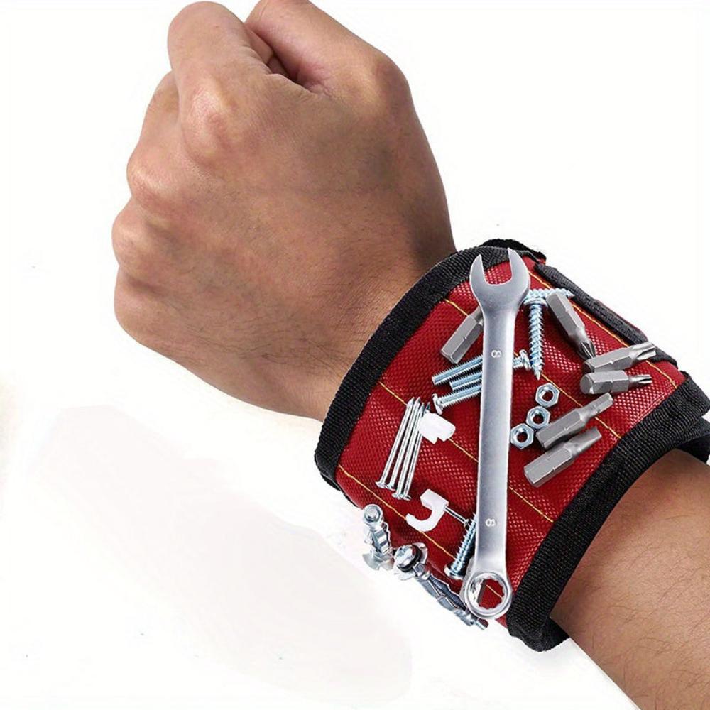 Everyday.Discount buy magnetic wristband screws drill holder belts pinterest magnetism bracelets instagram carpenter tiktok youtube videos plumber wristbands magnets toolkit electrician belts screws drill holders screw organizer viral carpentry three rows magnetic powerful magnet bracelets nails drills powerful magnetized wristband nearme everyday  