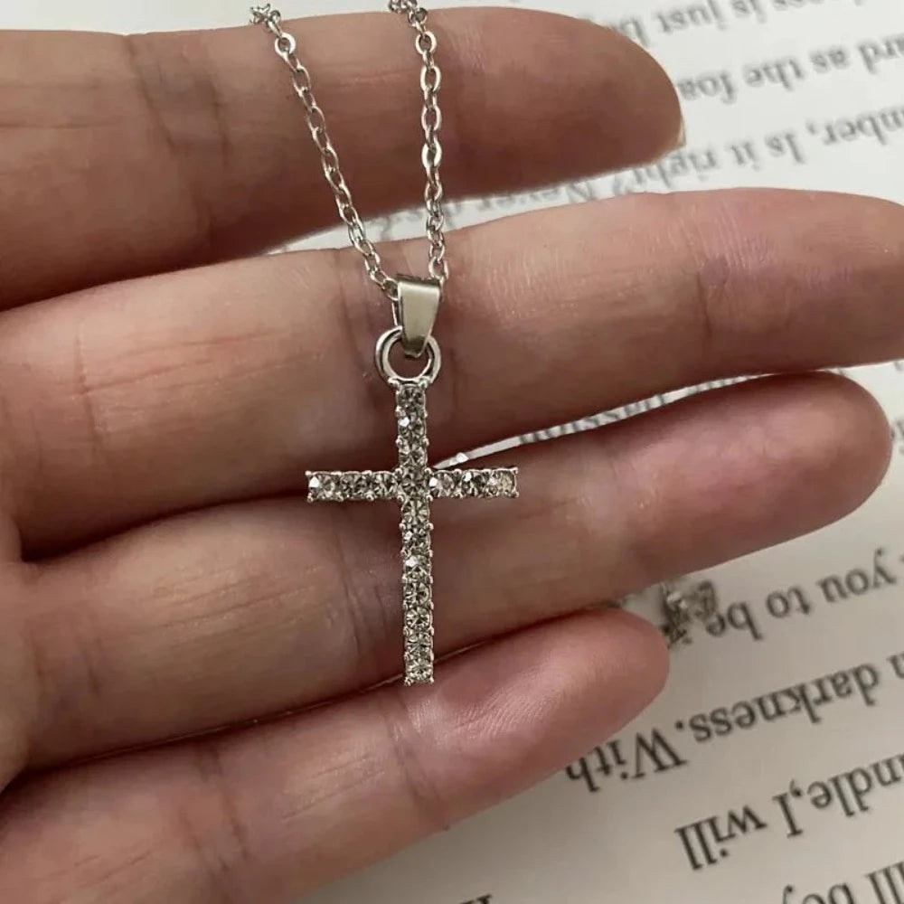 Everyday.Discount buy religious jesuscross pendants necklace charming peaceful tiktok instagram youtube videos fashionblogger onlineshopping dazzling crystal diamond inlay jesus symbolism beautiful necklace pendants church based men's custom color popular collar explore hypoallergenic fantastic womens necklace pendants magic world necklace