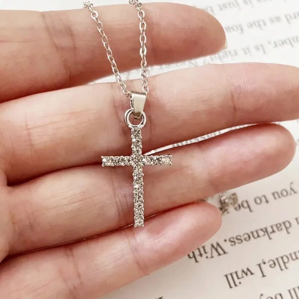 Everyday.Discount buy religious jesuscross pendants necklace charming peaceful tiktok instagram youtube videos fashionblogger onlineshopping dazzling crystal diamond inlay jesus symbolism beautiful necklace pendants church based men's custom color popular collar explore hypoallergenic fantastic womens necklace pendants magic world necklace