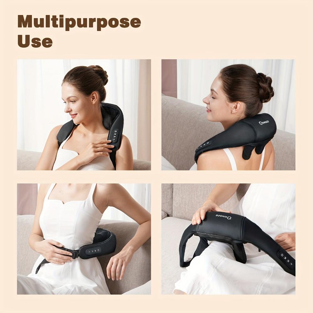 Everyday.Discount buy neck shoulder pillow legs neck massager deep kneading thermal pillows tinstagram tiktok youtube videos shiatsu neck foot shoulders massagers infrared heated viral bodymassager dual lumber pain relief cushion explore pu leather massagers  onlineshopping muscle stimulation wellness pain relief relaxation selfcare health therapy 