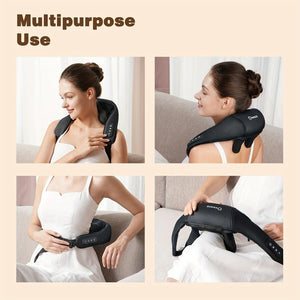 Everyday.Discount buy neck shoulder pillow legs neck massager deep kneading thermal pillows tinstagram tiktok youtube videos shiatsu neck foot shoulders massagers infrared heated viral bodymassager dual lumber pain relief cushion explore pu leather massagers  onlineshopping muscle stimulation wellness pain relief relaxation selfcare health therapy 