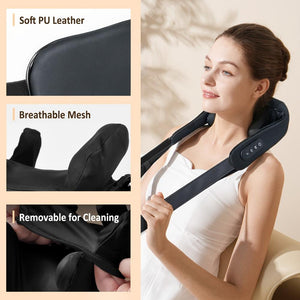 Everyday.Discount buy neck shoulder pillow legs neck massager deep kneading thermal pillows tinstagram tiktok youtube videos shiatsu neck foot shoulders massagers infrared heated viral bodymassager dual lumber pain relief cushion explore pu leather massagers  onlineshopping muscle stimulation wellness pain relief relaxation selfcare health therapy 
