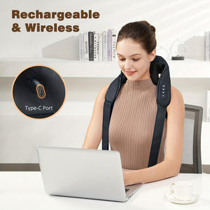 Everyday.Discount buy neck shoulder pillow legs neck massager deep kneading thermal pillows tinstagram tiktok youtube videos shiatsu neck foot shoulders massagers infrared heated viral bodymassager dual lumber pain relief cushion explore pu leather massagers  onlineshopping muscle stimulation wellness pain relief relaxation selfcare health therapy 