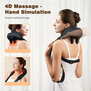 Everyday.Discount buy neck shoulder pillow legs neck massager deep kneading thermal pillows tinstagram tiktok youtube videos shiatsu neck foot shoulders massagers infrared heated viral bodymassager dual lumber pain relief cushion explore pu leather massagers  onlineshopping muscle stimulation wellness pain relief relaxation selfcare health therapy 