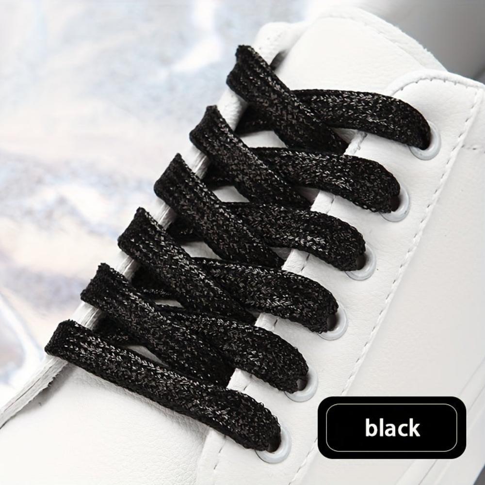 Everyday.Discount buy shoelaces colorful lurex laces women's kids usa stylish everyday formal shoes stretchable convenient colorful sustainable affordable price solid colors diy shoe strings instagram tiktok youtube videos starry night reflective luminous fashionista holographic laces onlineshopping musthave charm funny candy colors holographic laces 
