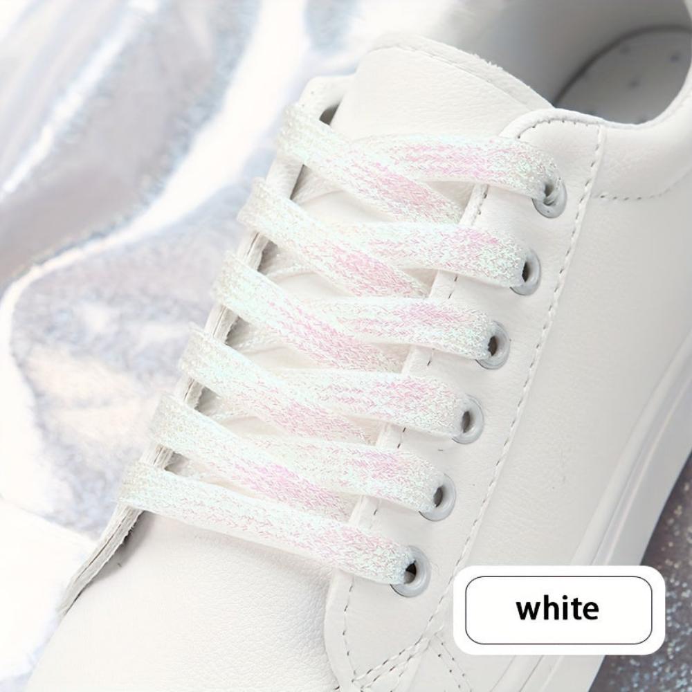 Everyday.Discount buy shoelaces colorful lurex laces women's kids usa stylish everyday formal shoes stretchable convenient colorful sustainable affordable price solid colors diy shoe strings instagram tiktok youtube videos starry night reflective luminous fashionista holographic laces onlineshopping musthave charm funny candy colors holographic laces 
