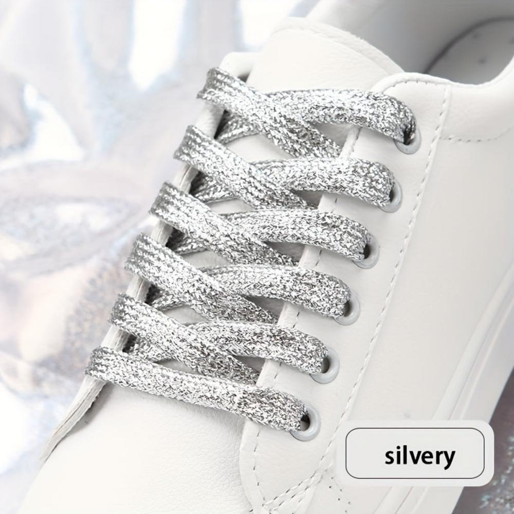 Everyday.Discount buy shoelaces colorful lurex laces women's kids usa stylish everyday formal shoes stretchable convenient colorful sustainable affordable price solid colors diy shoe strings instagram tiktok youtube videos starry night reflective luminous fashionista holographic laces onlineshopping musthave charm funny candy colors holographic laces 