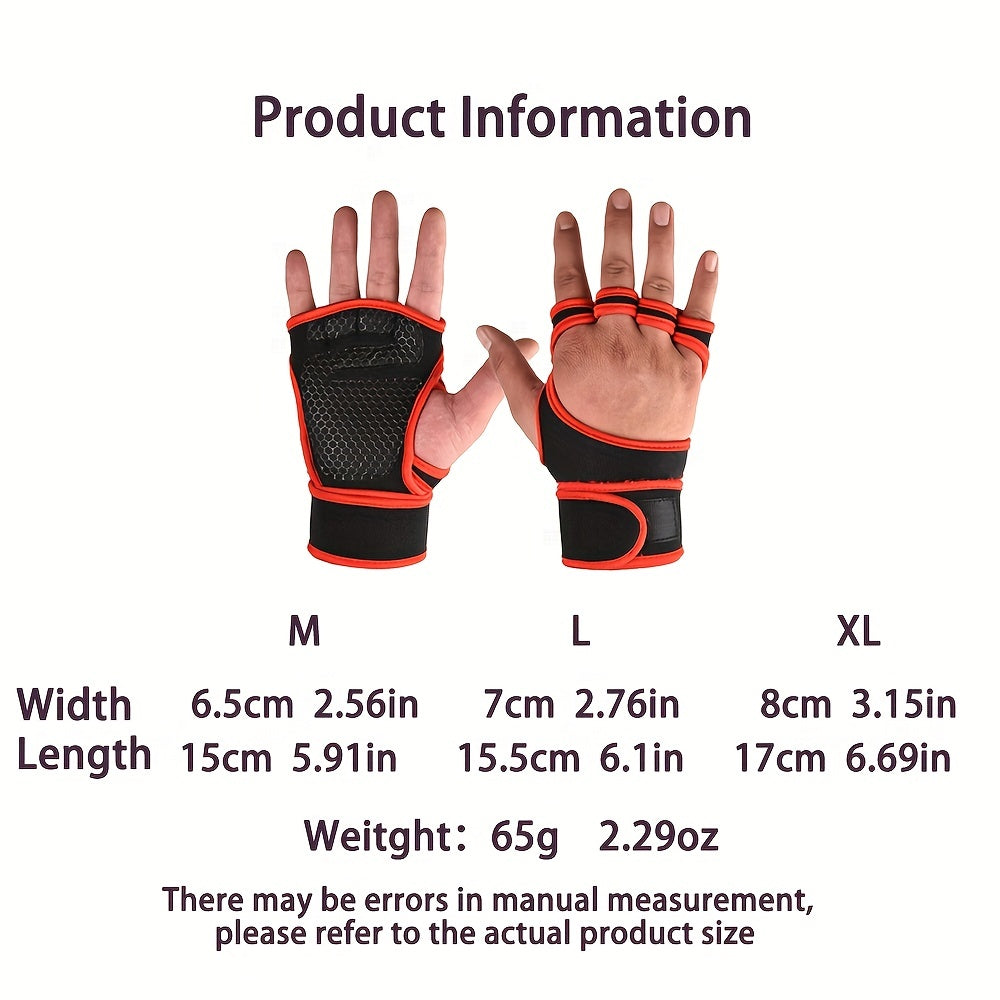 Everyday.Discount buy sports gloves halffinger nonskid bodybuilding antislip gym gloves workouts exercise gymnastic handglove hand palm breathable hand protection crossfits instagram tiktok youtube videos sports wrist glove dumbbell cycle crossfits powerlifting weightlifting fitness gloves online shopping men's exercise women's versatile protection