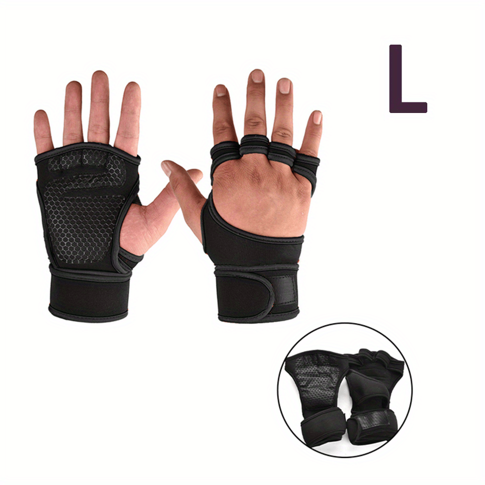 Everyday.Discount buy sports gloves halffinger nonskid bodybuilding antislip gym gloves workouts exercise gymnastic handglove hand palm breathable hand protection crossfits instagram tiktok youtube videos sports wrist glove dumbbell cycle crossfits powerlifting weightlifting fitness gloves online shopping men's exercise women's versatile protection