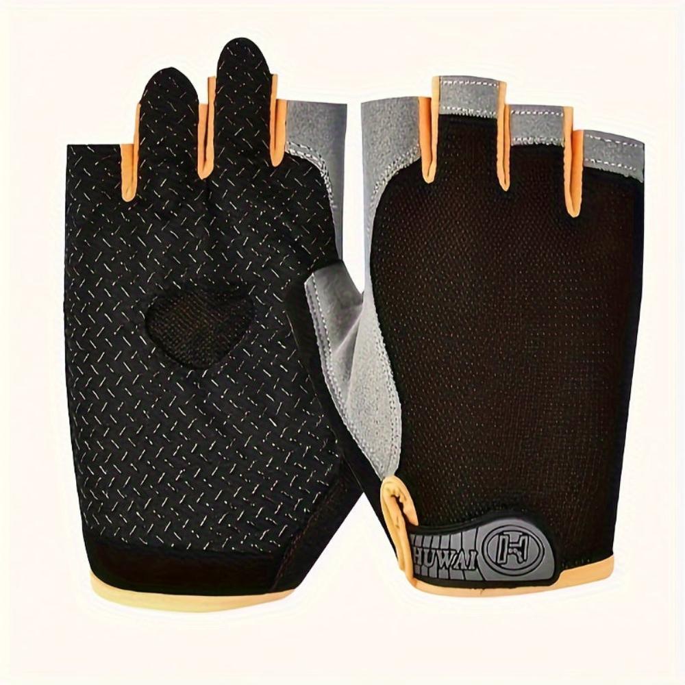Everyday.Discount buy sports halffinger gloves unisex anti-slip sweat breathable women sportsgirl sporting men's finger mittens gloves instagram tiktok youtube videos outdoors  outdoors mittens cycling thermal outside hiking motorcycling synthetics washable sports  amphibious bicycle onlineshopping sportgloves everyday diy workout youth sportsman's