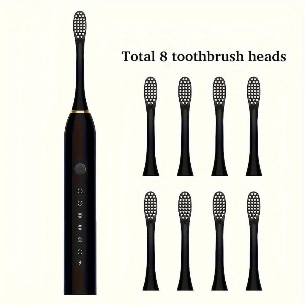 Everyday.Discount buy ultrasonic tooth brushes wireless charging oral dental toothbrush DIY dental cleaning instagram tiktok youtube videos viral teeth whitening magic vibration sensitive bristle wireless connectivity technology oral hygiene healthcare sonicare tartar stain removal toothcare onlineshopping fashionista travel whitening brushheads included 