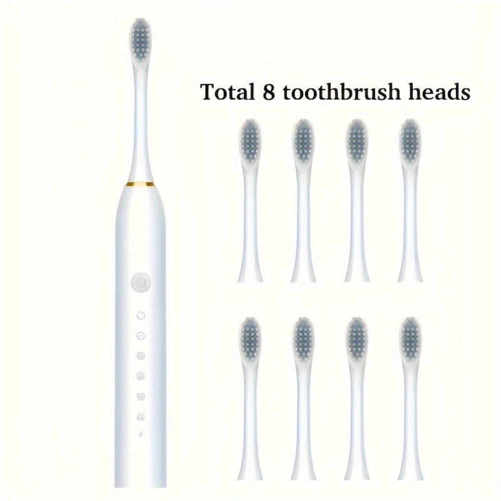 Everyday.Discount buy ultrasonic tooth brushes wireless charging oral dental toothbrush DIY dental cleaning instagram tiktok youtube videos viral teeth whitening magic vibration sensitive bristle wireless connectivity technology oral hygiene healthcare sonicare tartar stain removal toothcare onlineshopping fashionista travel whitening brushheads included 
