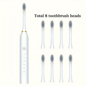 Everyday.Discount buy ultrasonic tooth brushes wireless charging oral dental toothbrush DIY dental cleaning instagram tiktok youtube videos viral teeth whitening magic vibration sensitive bristle wireless connectivity technology oral hygiene healthcare sonicare tartar stain removal toothcare onlineshopping fashionista travel whitening brushheads included 