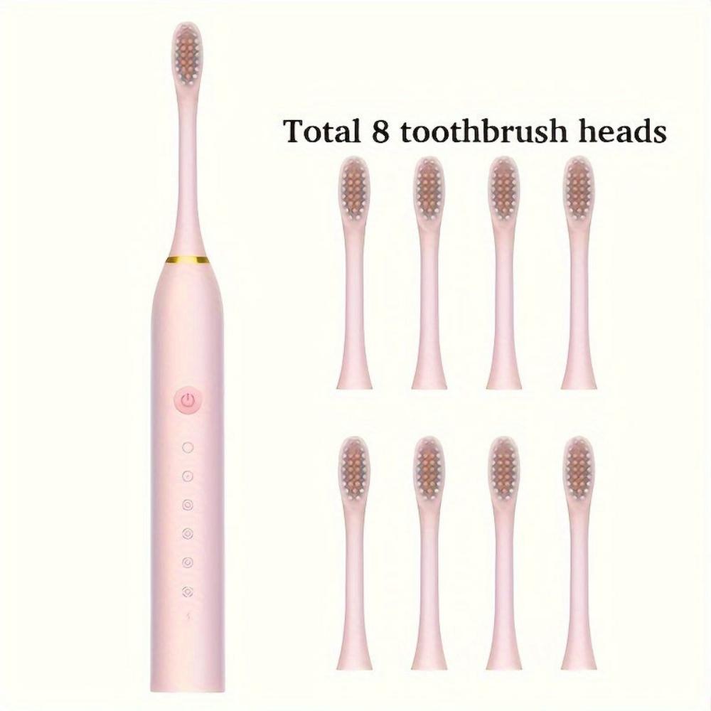 Everyday.Discount buy ultrasonic tooth brushes wireless charging oral dental toothbrush DIY dental cleaning instagram tiktok youtube videos viral teeth whitening magic vibration sensitive bristle wireless connectivity technology oral hygiene healthcare sonicare tartar stain removal toothcare onlineshopping fashionista travel whitening brushheads included 