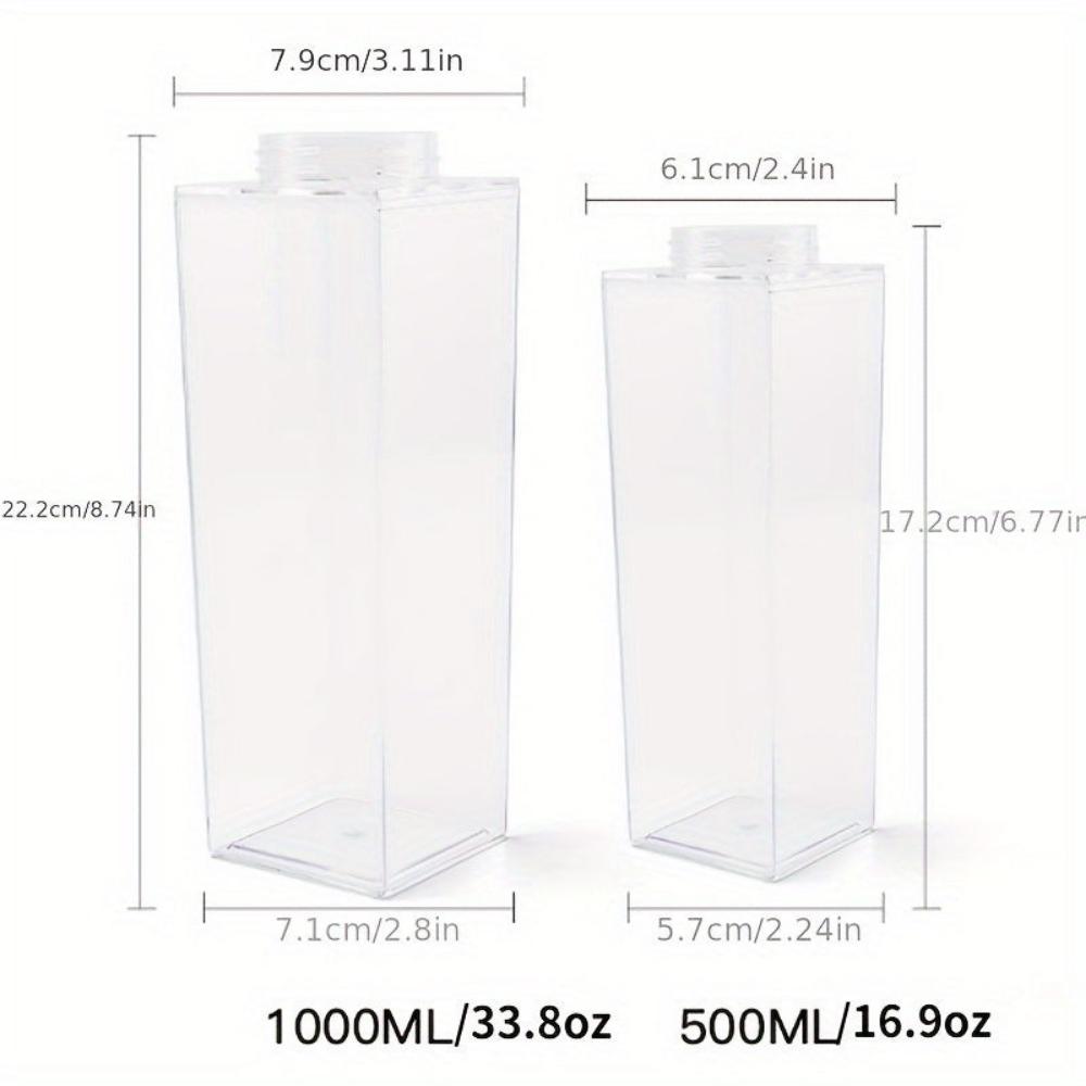 Everyday.Discount buy transparent milk boxes cold fruits drinkings replacement squared packaging eco friendly instagram tiktok youtube videos clear milk juice kitchen leakproof  refrigirator milkbox reusable innovative environmentally solutions compostable clear milk biodegradable organizer onlineshopping explore magic influencer travel outdoors carton