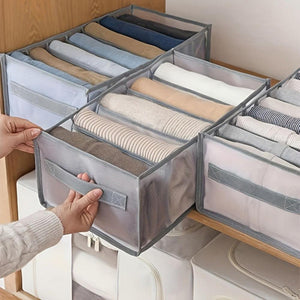 Everyday.Discount buy clothing handkerchief underwear drawer wardrobe organizer ties panties bra scarfs laundry dividers underwear shields efficient space-saving mesh cloth drawers housekeeping solutions instagram tiktok youtube videos magic clothes foldable compartment divider popular onlineshopping customers favorites compartment holders