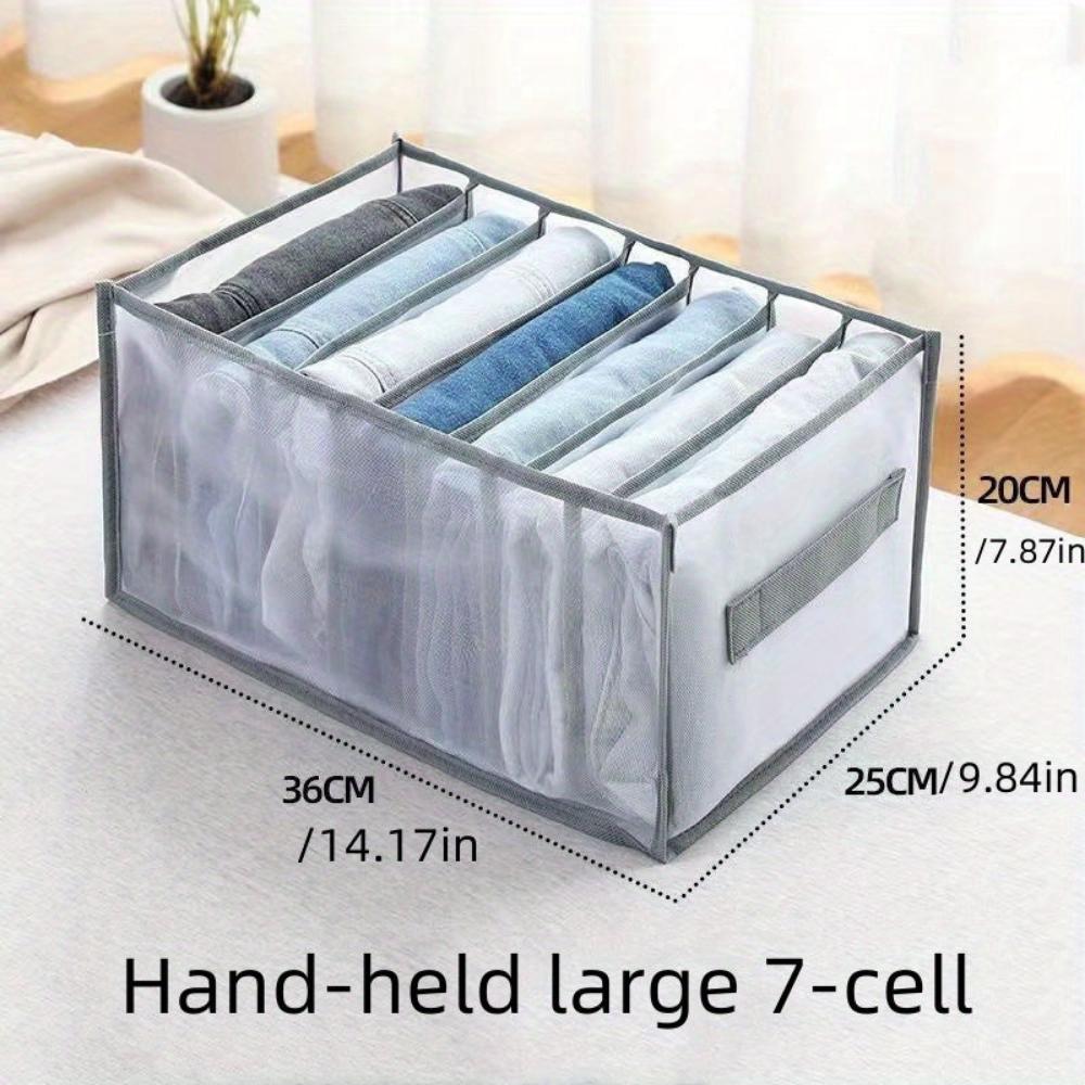 Everyday.Discount buy clothing handkerchief underwear drawer wardrobe organizer ties panties bra scarfs laundry dividers underwear shields efficient space-saving mesh cloth drawers housekeeping solutions instagram tiktok youtube videos magic clothes foldable compartment divider popular onlineshopping customers favorites compartment holders