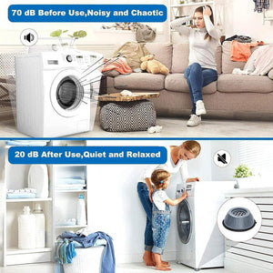 Everyday.Discount buy feet dampener washmachine tumble dryers reduce vibration foot silent vibration noise pollution movement pads reduce refrigerator walking washmachine adjustable absorbing pads freezers while cooling noise pollutions household appliances instagram tiktok youtube videos onlineshopping innovative safety absorption dampeners