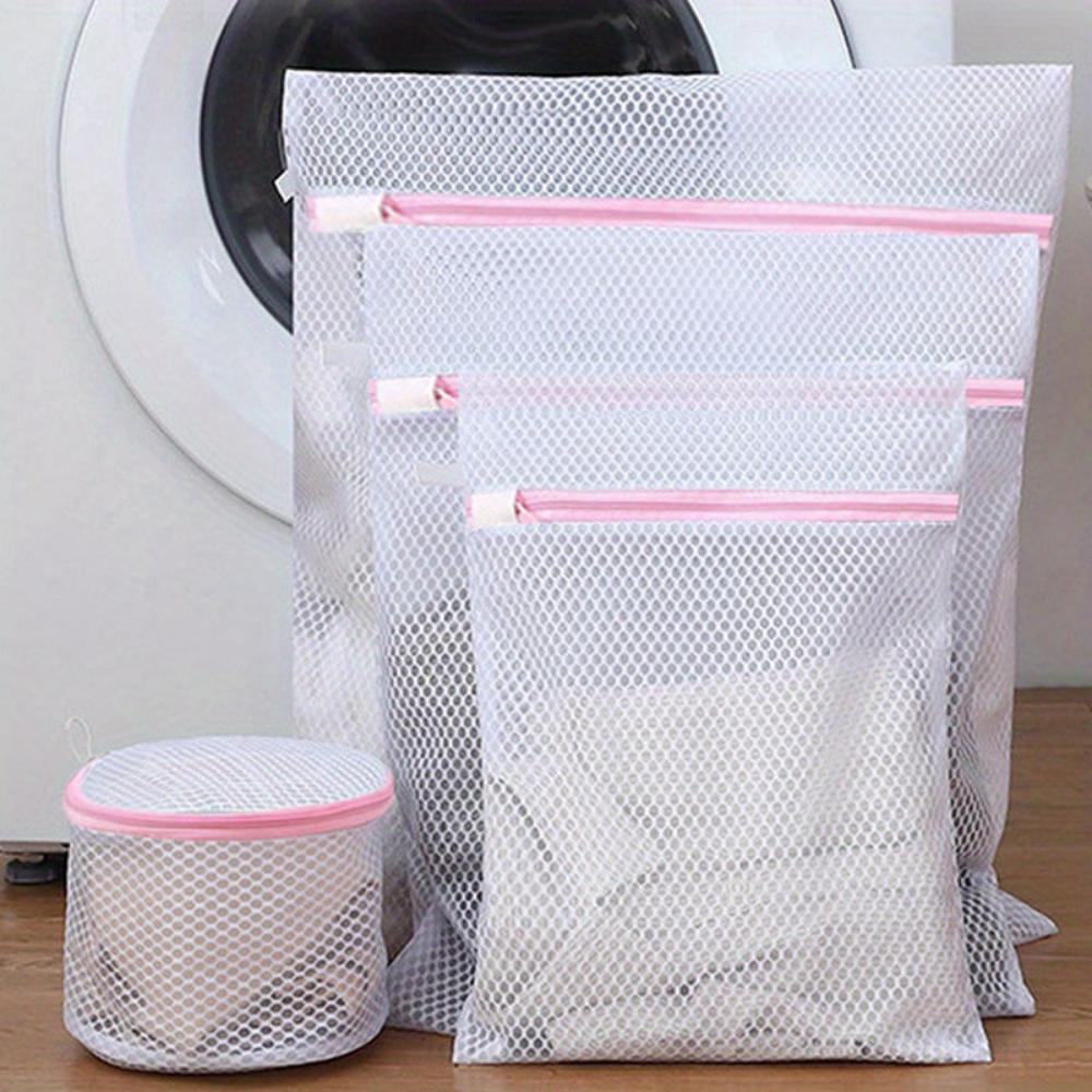 Everyday.Discount buy washmachine washbags mesh laundry coarse washing bra wash    clothing protection under wear zipper mesh shield bags onlineshopping instagram tiktok youtube viral videos popular cloth protects bra's dresses trousers shoes laundry clothes washing multi purpose leisure durable household garment eco friendly zippers washbag 