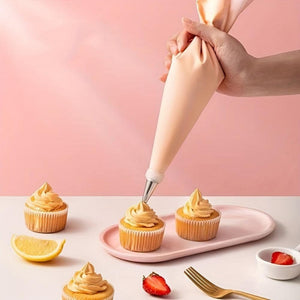 Everyday.Discount buy whipped creams silicon piping bags pastry supplies whipping pie frosting creamy sprayers pastry frosting piping bags icecream decorating frosting magic lifehacks milky creams explore news funny various stainless pastry nozzles beautiful diy deco's instagram tiktok youtube videos onlineshopping viral caffee fairprice piping bags