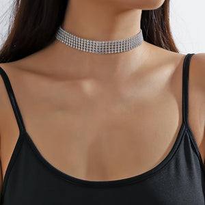 Everyday.Discount buy women's diamond collars zircon inlay crystal stone choker tiktok instagram youtube videos women fasionista rhinestone multilayer choker cute necklaces around neck fashionable dream collar cubic zircon stones crystals collar onlineshopping  feminine dazzling summer bombshell necklace jewelry beautiful inspiration viral chokers