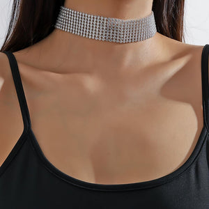 Everyday.Discount buy women's diamond collars zircon inlay crystal stone choker tiktok instagram youtube videos women fasionista rhinestone multilayer choker cute necklaces around neck fashionable dream collar cubic zircon stones crystals collar onlineshopping  feminine dazzling summer bombshell necklace jewelry beautiful inspiration viral chokers