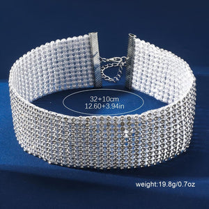 Everyday.Discount buy women's diamond collars zircon inlay crystal stone choker tiktok instagram youtube videos women fasionista rhinestone multilayer choker cute necklaces around neck fashionable dream collar cubic zircon stones crystals collar onlineshopping  feminine dazzling summer bombshell necklace jewelry beautiful inspiration viral chokers