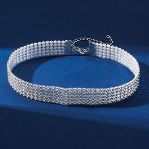 Everyday.Discount buy women's diamond collars zircon inlay crystal stone choker tiktok instagram youtube videos women fasionista rhinestone multilayer choker cute necklaces around neck fashionable dream collar cubic zircon stones crystals collar onlineshopping  feminine dazzling summer bombshell necklace jewelry beautiful inspiration viral chokers