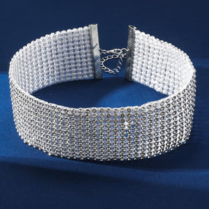 Everyday.Discount buy women's diamond collars zircon inlay crystal stone choker tiktok instagram youtube videos women fasionista rhinestone multilayer choker cute necklaces around neck fashionable dream collar cubic zircon stones crystals collar onlineshopping  feminine dazzling summer bombshell necklace jewelry beautiful inspiration viral chokers