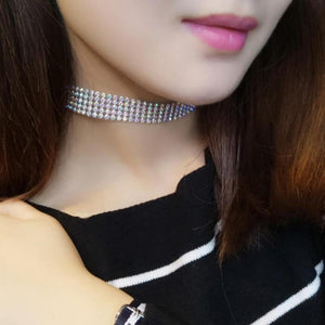 Everyday.Discount buy women's diamond collars zircon inlay crystal stone choker tiktok instagram youtube videos women fasionista rhinestone multilayer choker cute necklaces around neck fashionable dream collar cubic zircon stones crystals collar onlineshopping  feminine dazzling summer bombshell necklace jewelry beautiful inspiration viral chokers
