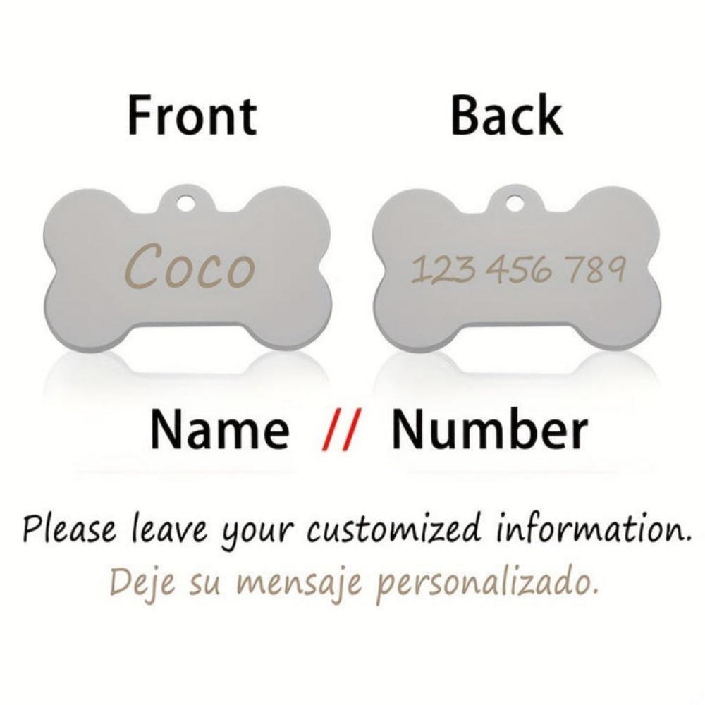 Everyday.Discount buy cats dogs custom i.d.tag personalised engraved nameplate tiktok youtube videos fish bone shaped i.d.tag keychain stainless pendants custom pet's collar decoration i.d. engraved nametag instagram influencer keyring sos verification pendants personalized petshop everyday.discount free.shipping petmart dogs cats gravierte bone