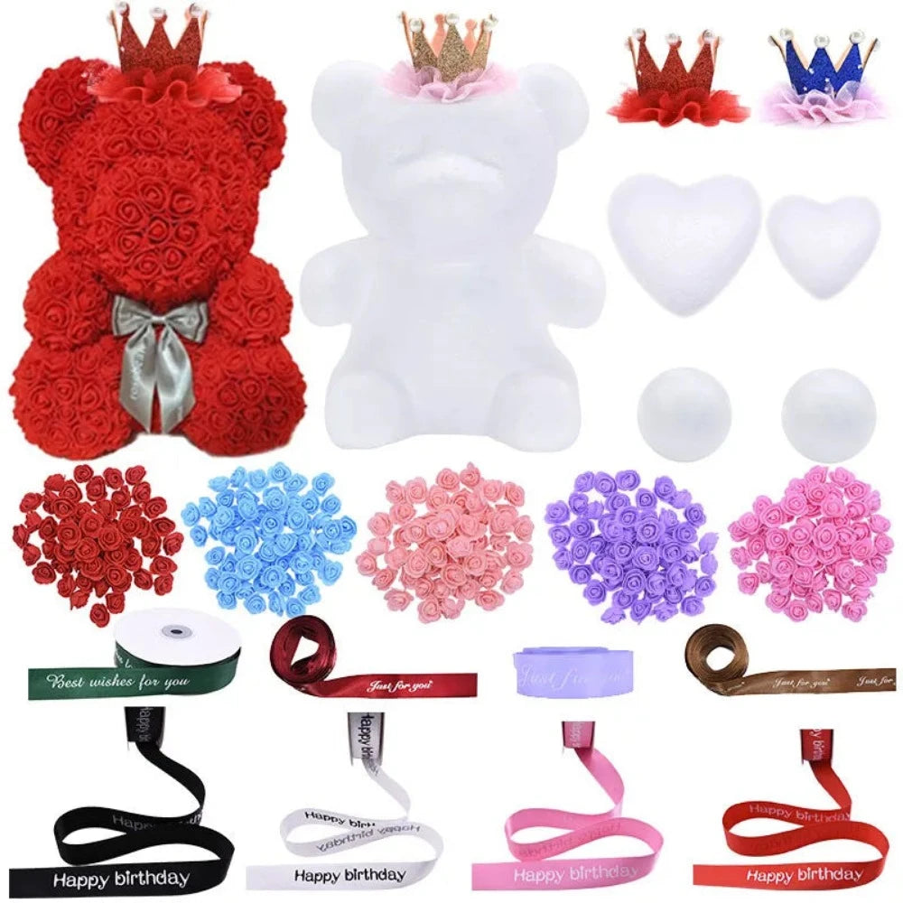 Everyday.Discount buy cute rose bear foam flower rose head valentine gifts diy yourself interior prom decorations instagram viral foam bear presentation gifts weddings artificial bridal heart bear pinterest mothers idea christmas xmas everlasting lovers arrangements  explore onlineshopping friends youtube views videos tiktok magic fun colorful floral rose