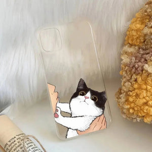 Everyday.Discount buy iphone phonecase transparent cute funny cat illustration iphones explore onlineshopping viral apple phonecase phone coverage tiktok youtube instagram videos iphone's wireless charging apple vegan covering unique styles phonecase stylish smooth beautiful cute protection prevent scratches travel dirt resistant recyclable world