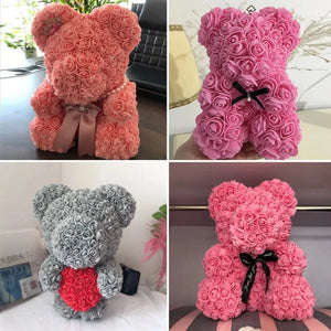 Everyday.Discount buy rose head bear pinterest pins instagram lovely bridal flower bride solutions rose gifts women videos your own lovely bears from roses colorful hearts pride supplies youtube bear valentine day presentation great collection colorful rose mother's everyday flowers onlineshopping fast shipping artificial rose head valentine's lovely bear