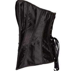 women corsets dark gothic everyday streetwear overbust leather corset ✈️ free.shipping