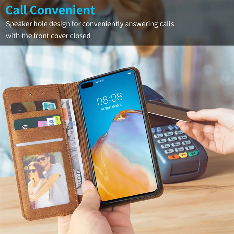 iphone leather phonecase standup cardholder iphone protective shields ✈️ free.shipping