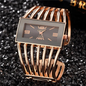 Everyday.Discount women watch rosegold silver goldcolor exquisite bracelets watch 