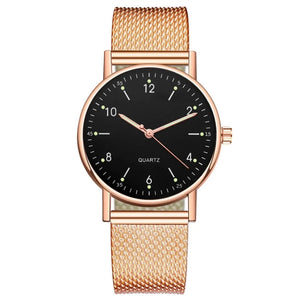 Everyday.Discount stylish women watches rosegold silver cute hearts inlay quartz watch