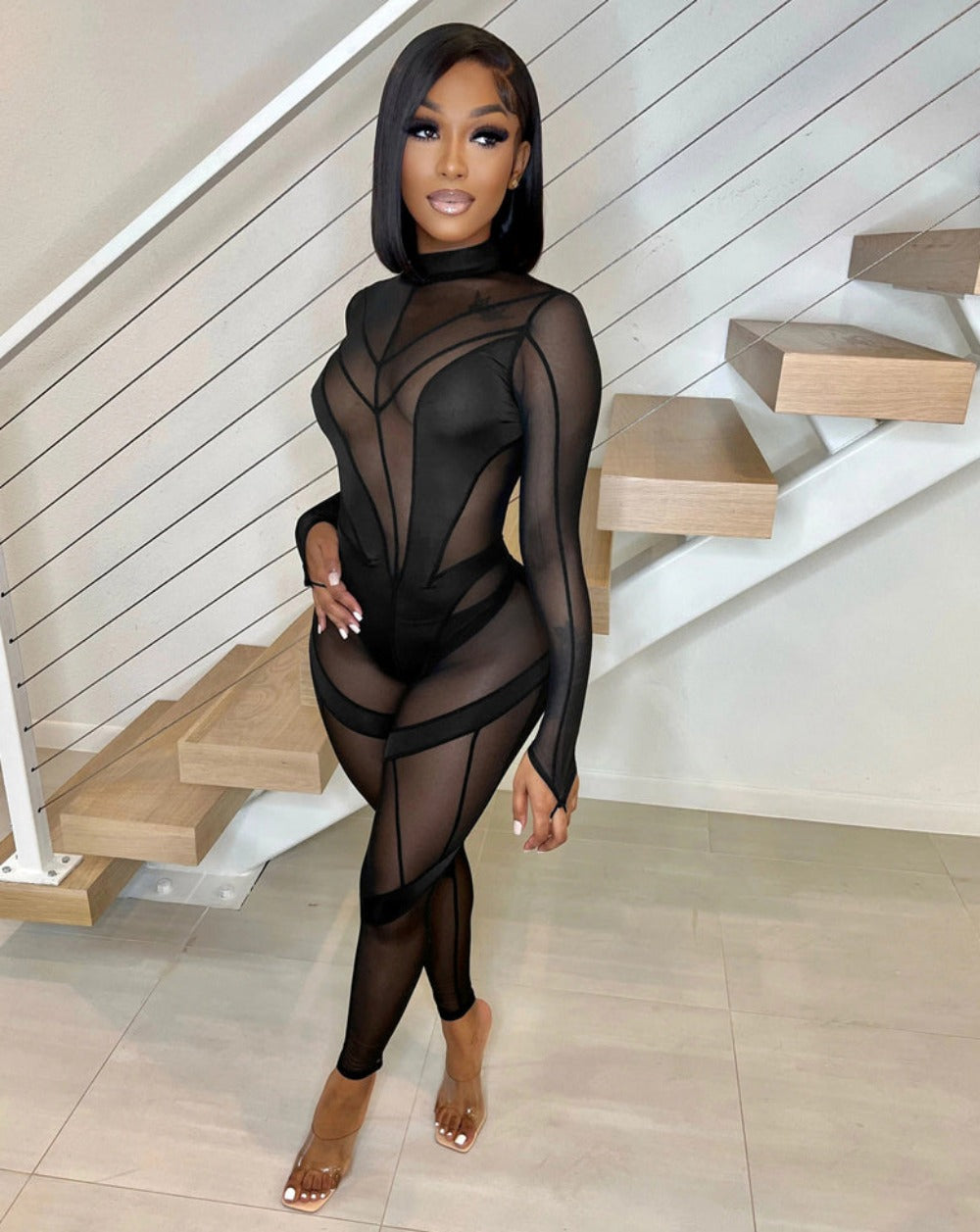 Everyday.Discount buy women dark mesh with sleeves velour inlay see through rompers instagram nightout pinterest coctail parties tiktok facebook.summer clubbing beachclub dancewear broath clothes streetwear clothes onesuit jump suit women's bodysuits nightout clothing free.shipping
