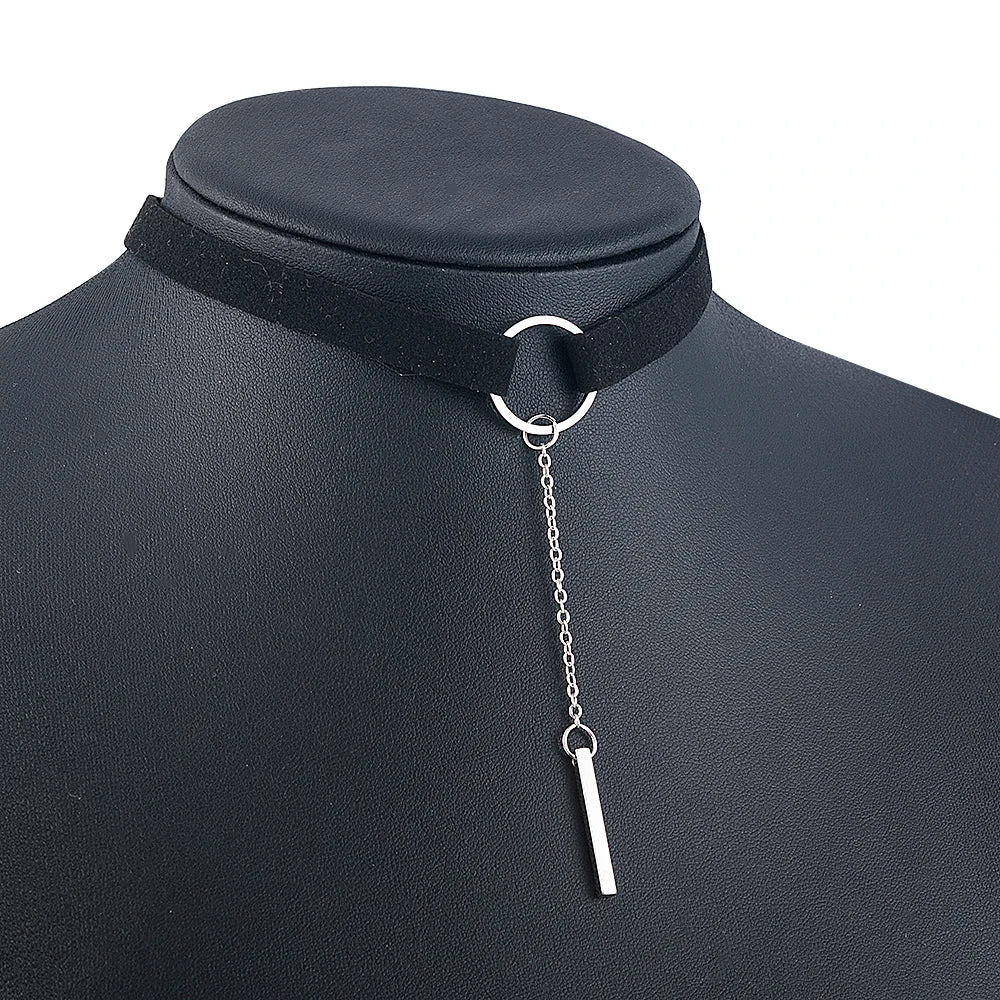 buy women's collar around neck pendants choker pinterest leather designed collar dangle necklace tiktok youtube videos women lightweight leather pendants necklaces facebookvs leather around neck necklace collar choker instagram womens jewelry moda necklace choker collar influencer teens summer bombshell collar fashionblogger artificial leather choker everyday free.shipping