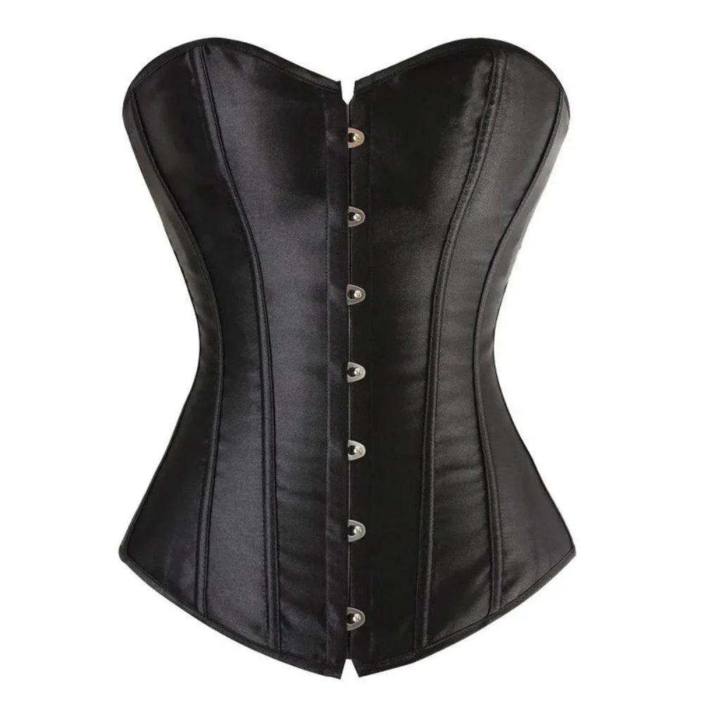 women corsets dark gothic everyday streetwear overbust leather corset ✈️ free.shipping