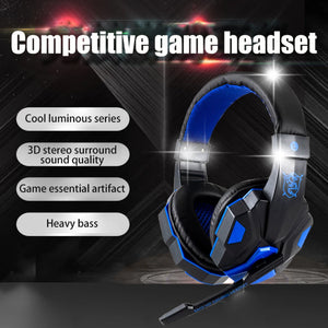 Everyday.Discount gaming headphone noise cancelling good bass hd music sports gamings microphone for ipad gaming nintendo xbox mac american better gaming detachable mic lights headphone 