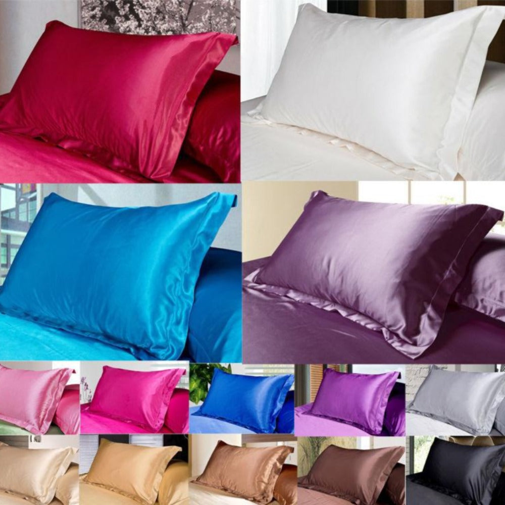 Everyday.Discount buy pillowcases satin emulation instagram funda style nordic pillowcase facebookvs silk feelings pillowcover for pillow pinterest interior deco satin pillowcovers refresh interior decoration summer colors tiktok youtube videos pillowcase plain dyed housekeepings removable reuseable stylish color available washable shields everyday free.shipping