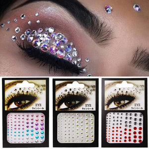 Buy Wholesale crystal face jewels For Temporary Tattoos And Expression 