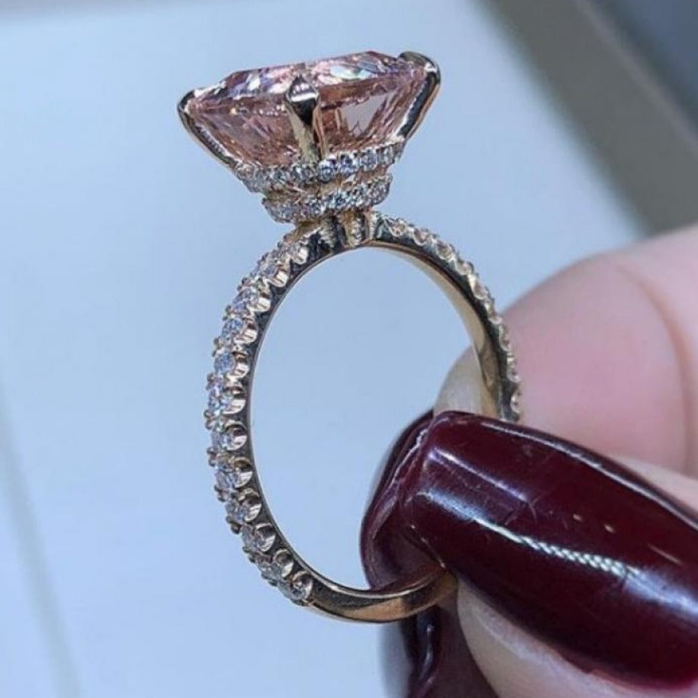 Everyday.Discount women rings cubic zirconia inlay silver color rhinestone crystal rings women's artificial diamond bridal street night everyday fashionable rings  